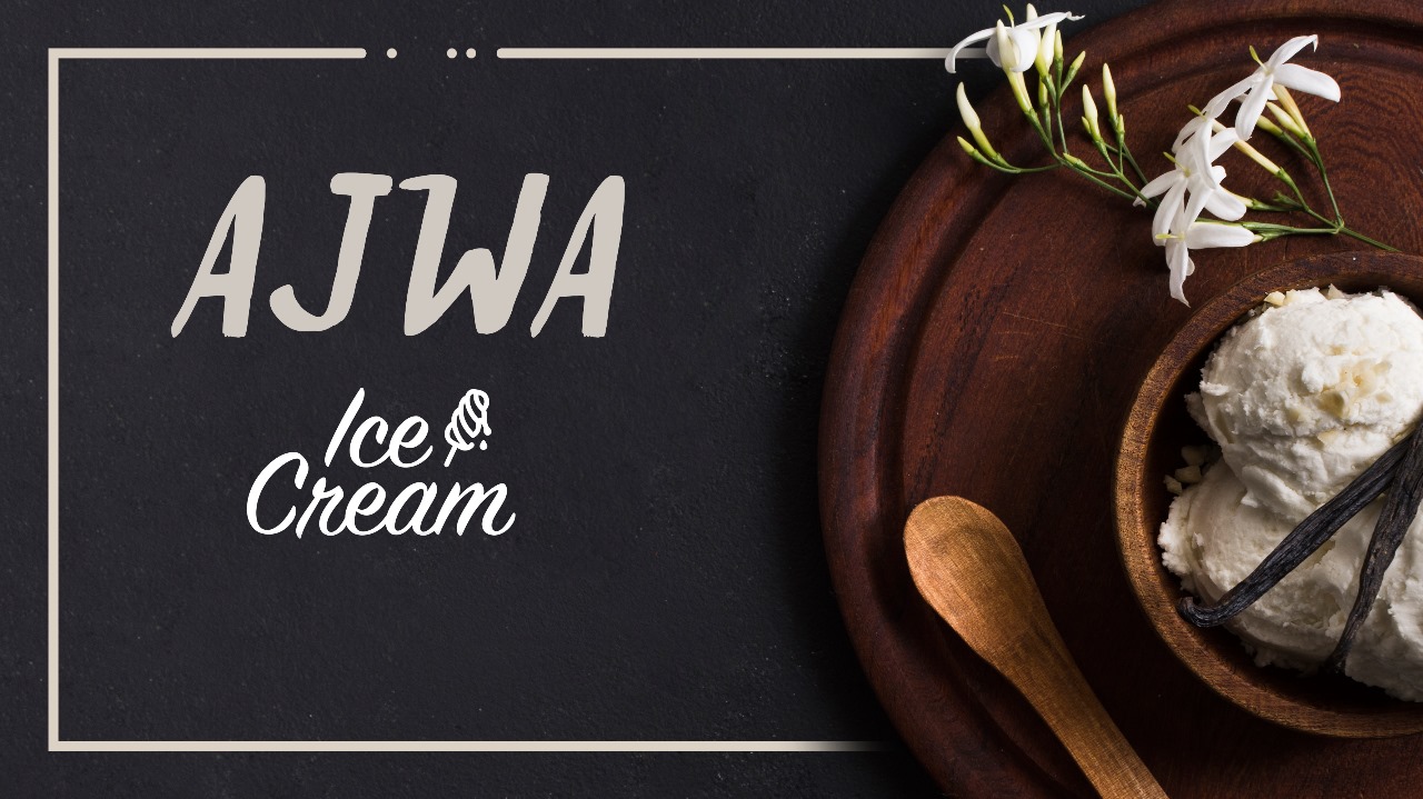 Ajwa Ice Cream