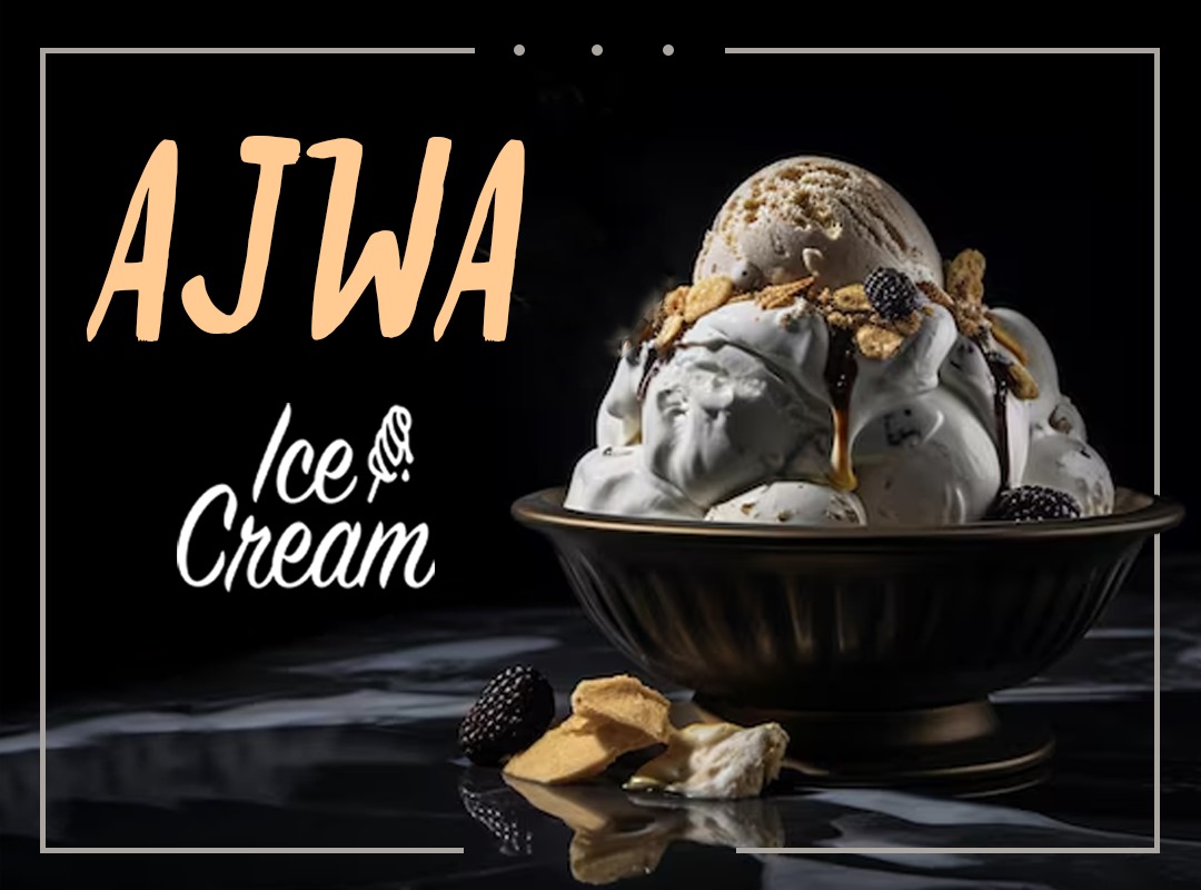 Ajwa Ice Cream
